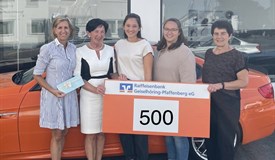 Gudrun Jungmayer, Ingrid Prebeck, Lena und Corinna Schopf und Marianne Eiglsperger