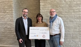 Präsidentin Steffi Kerscher mit Franz Bast und Peter Endres